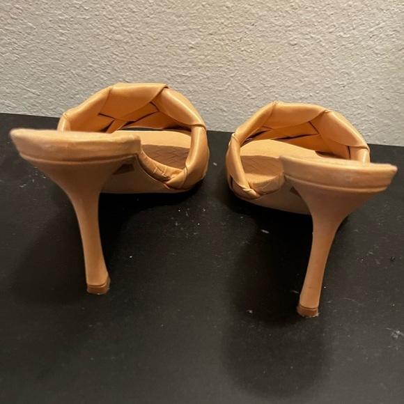 EGO Braided Square Toe Sandal UK Size 7 US Size 9 Color Beige - Picture 5 of 7